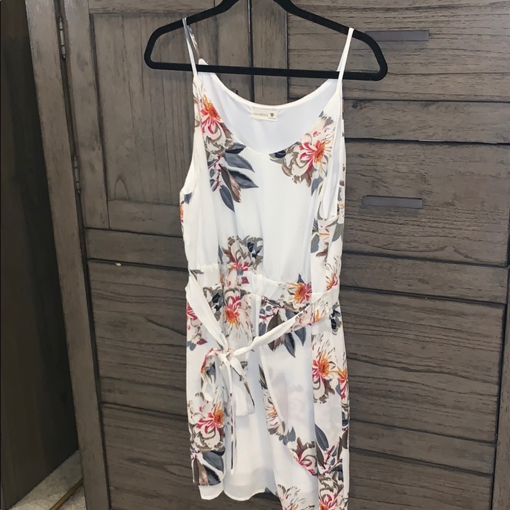 Promesa Floral Wrap Dress